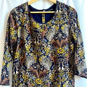 Club Monaco Silk pattern dress